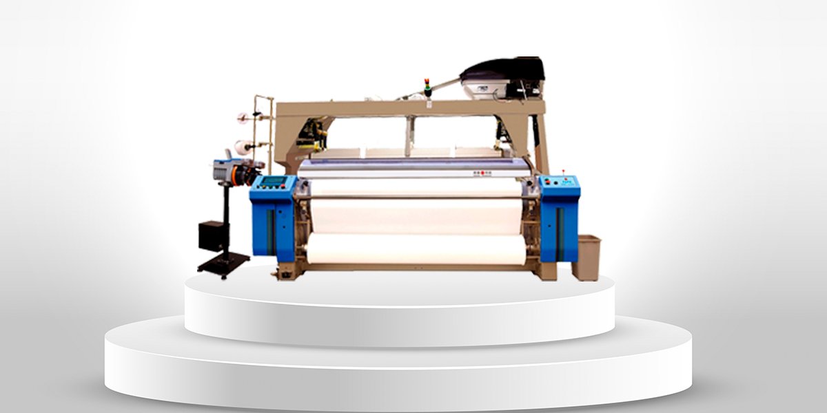 Here is the image of the best water jet looms machine which is manufactured by the best Yarn weaving looms machine manufacturer in India Paramount Looms