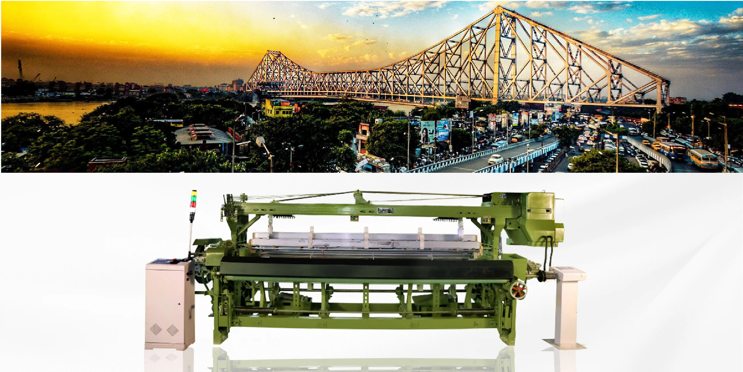 Paramount Looms - Best Rapier Loom manufacturer in Gujarat.